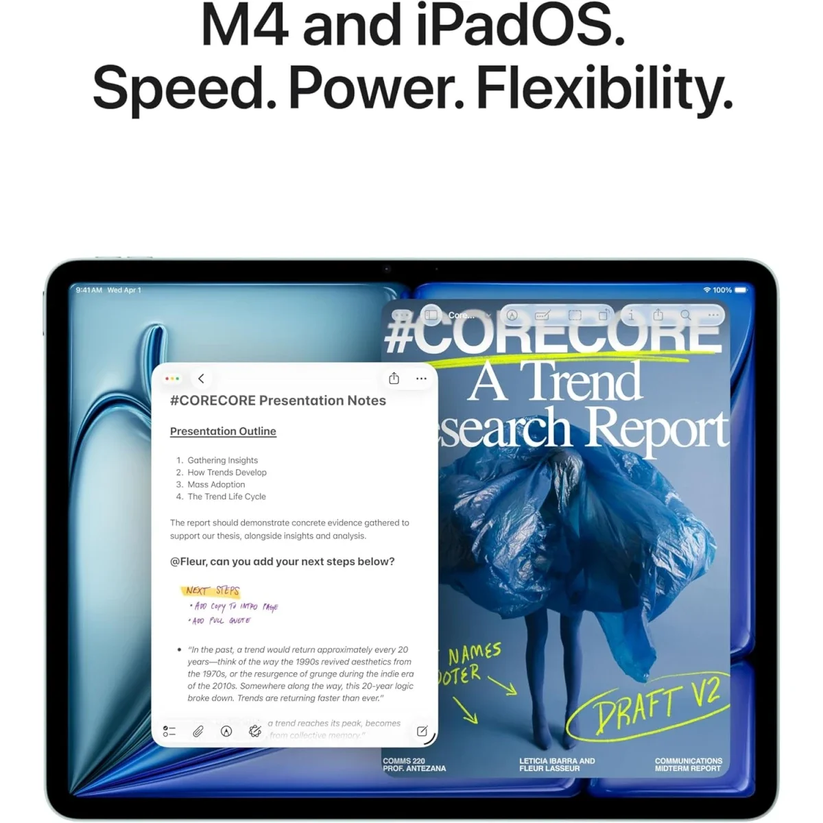 Apple iPad Air 11-inch M4 8th Generation (2026) 256GB 12GB RAM Wi‑Fi Space Grey - Thumbnail 4