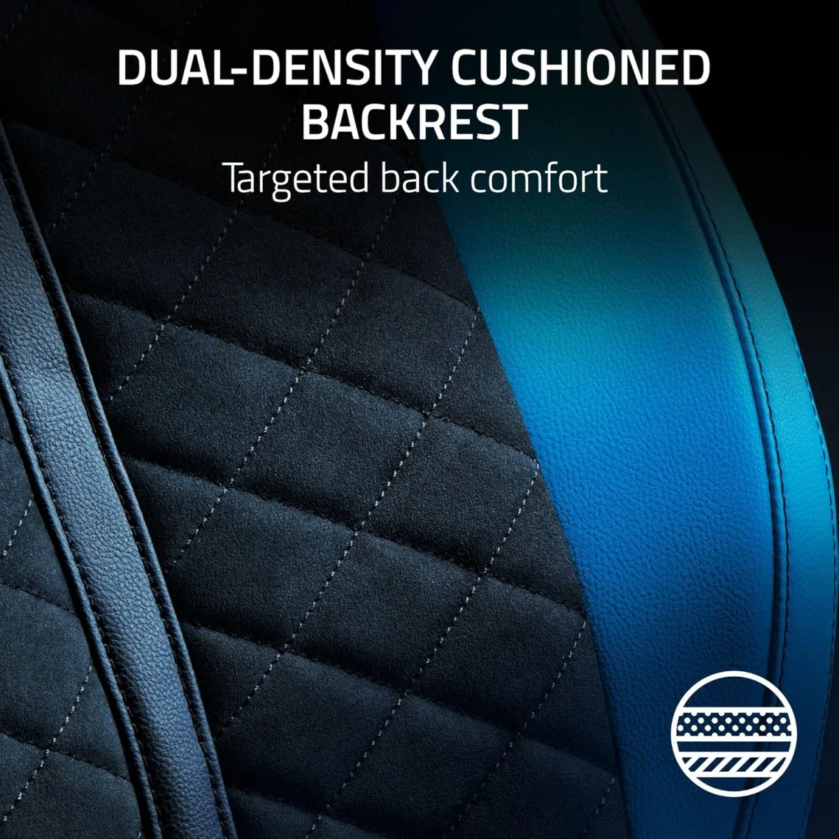 Razer Enki Pro Premium Gaming Chair with Alcantara Leather, Lumbar Support & 152° Recline - Black/Green - Image 5