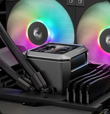 DeepCool MYSTIQUE 360 ARGB LCD Liquid Cooler 360mm Black - Thumbnail 15
