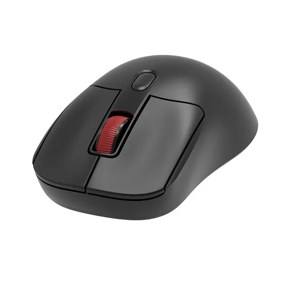 ماوس AJAZZ NJ02 لاسلكي بأزرار هادئة – 2.4G وبلوتوث – أسود - Image 4