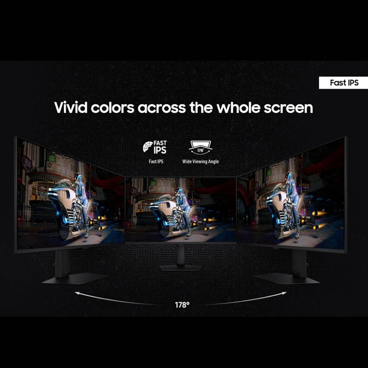 شاشة ألعاب Samsung Odyssey G7 G70D الذكية 27 إنش، 4K UHD IPS، 144 هرتز، 1 مللي ثانية - Thumbnail 5