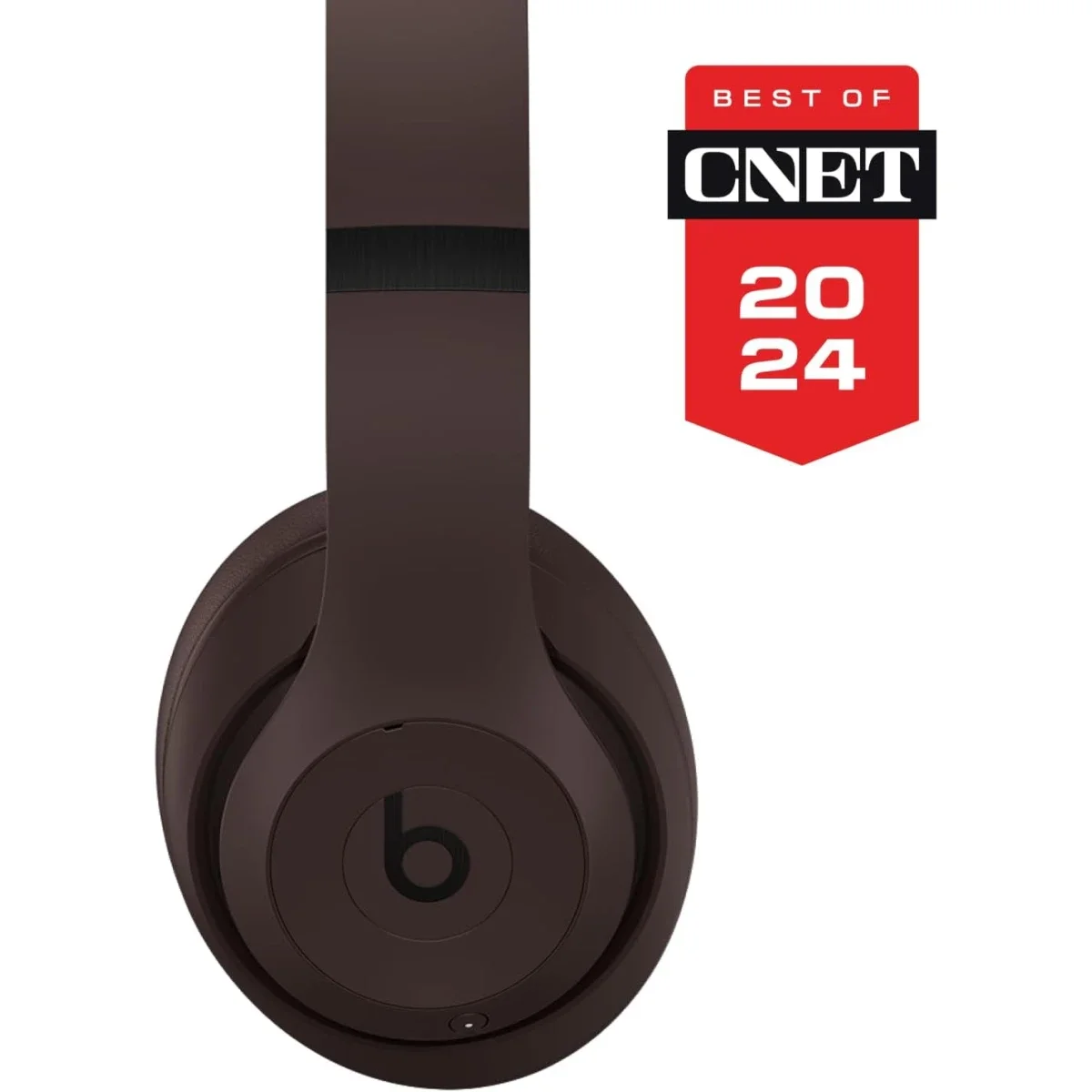 سماعات رأس Beats Studio Pro لاسلكية فوق الأذن مع إلغاء الضوضاء النشط وصوت USB-C بدون فقدان وبطارية حتى 40 ساعة - بني داكن - Thumbnail 4