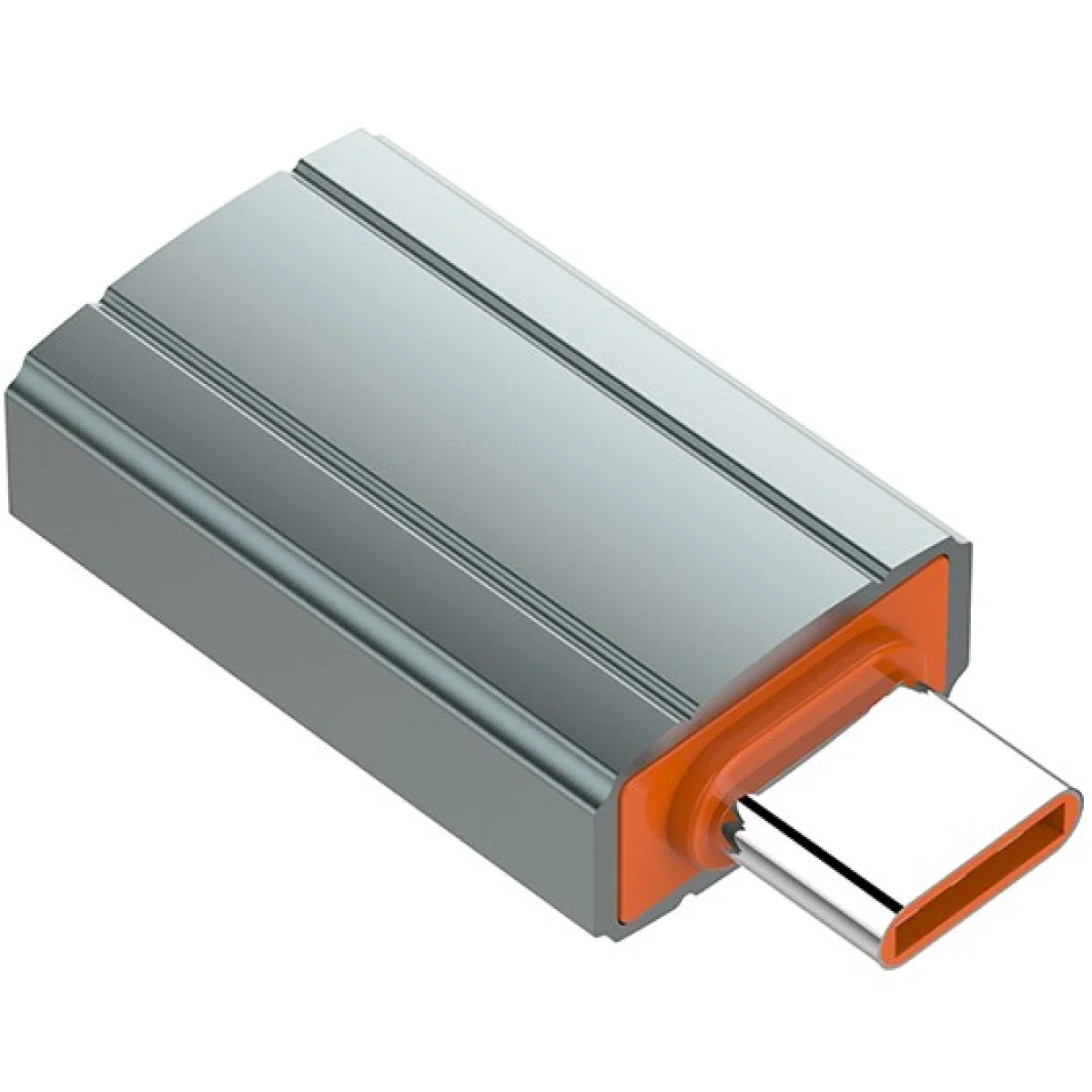 LDNIO LC140 USB-A to USB-C OTG Adapter Fast Transmission Grey