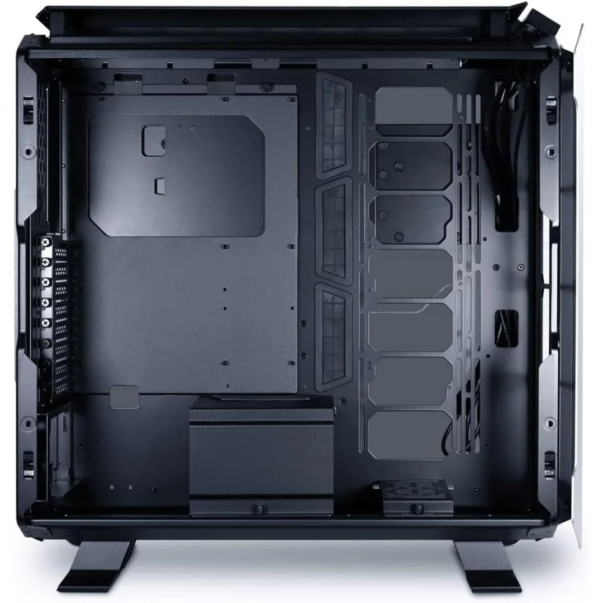 LIAN LI Odyssey X TR-01A Full Tower Gaming Computer Case Tempered Glass Silver - Image 2