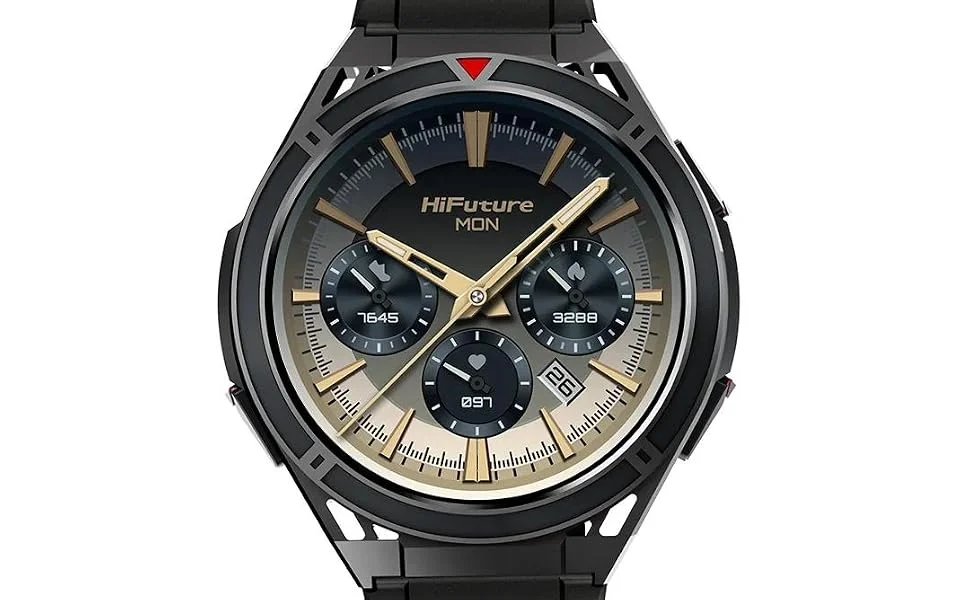 HiFuture ACTIVE Smartwatch with Dual-Band GPS, 1.43-Inch AMOLED Display, IP68, Silver - Thumbnail 6
