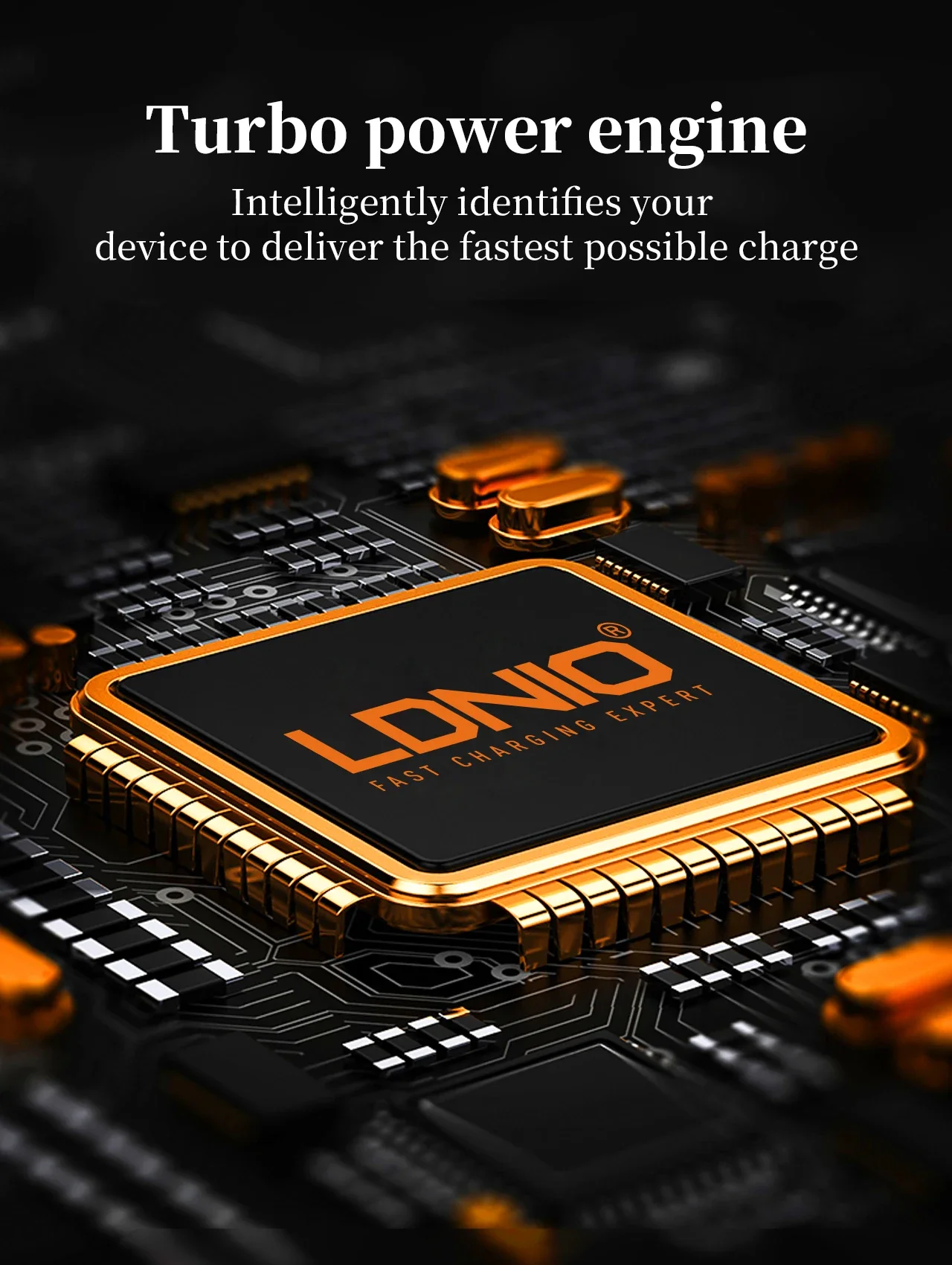 شاحن مكتبي سريع LDNIO Q605 بقدرة 120 واط و6 منافذ USB-C PD - أسود - Thumbnail 13