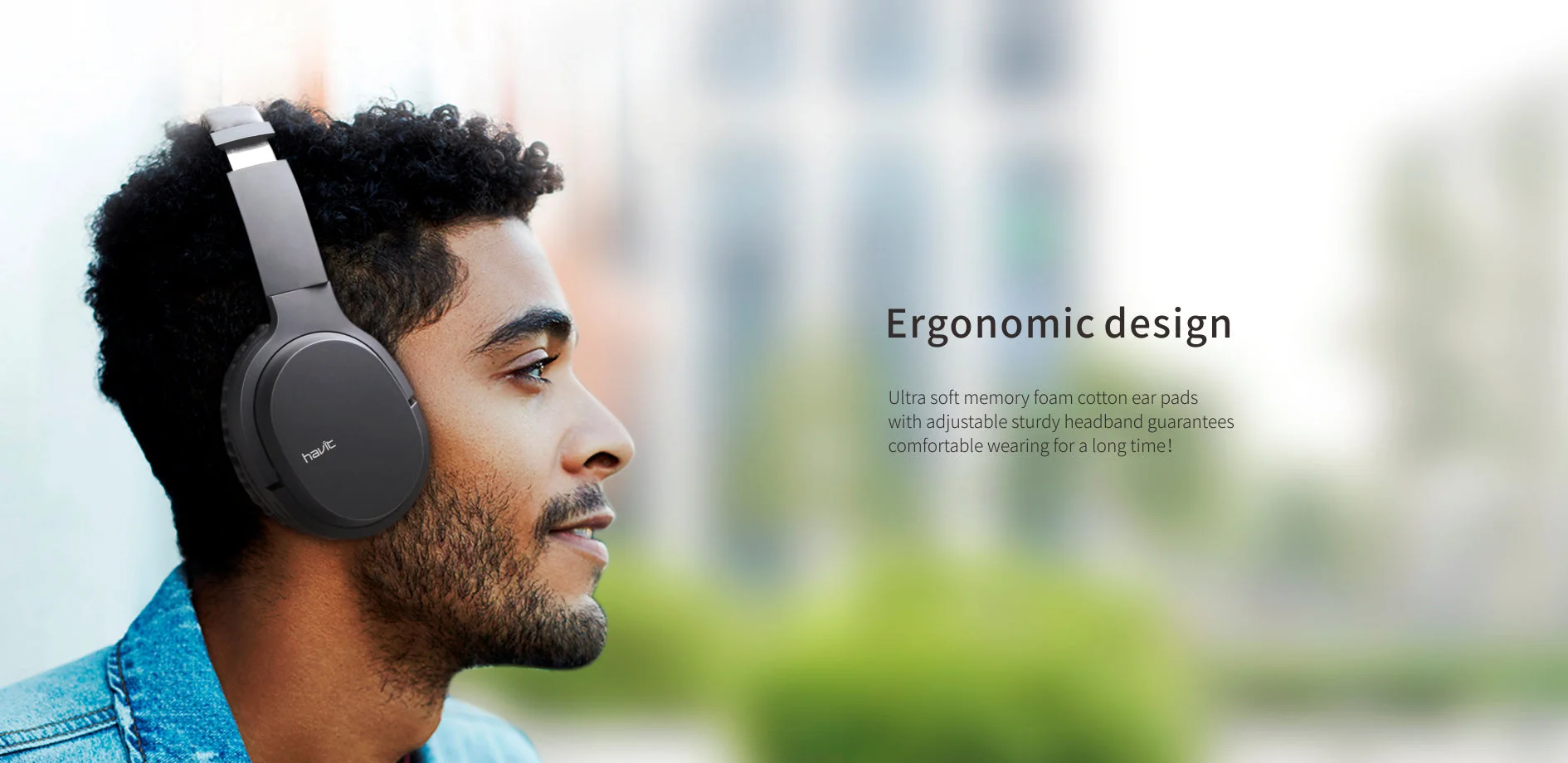 HAVIT I62 Wireless Bluetooth Headphones - Thumbnail 7