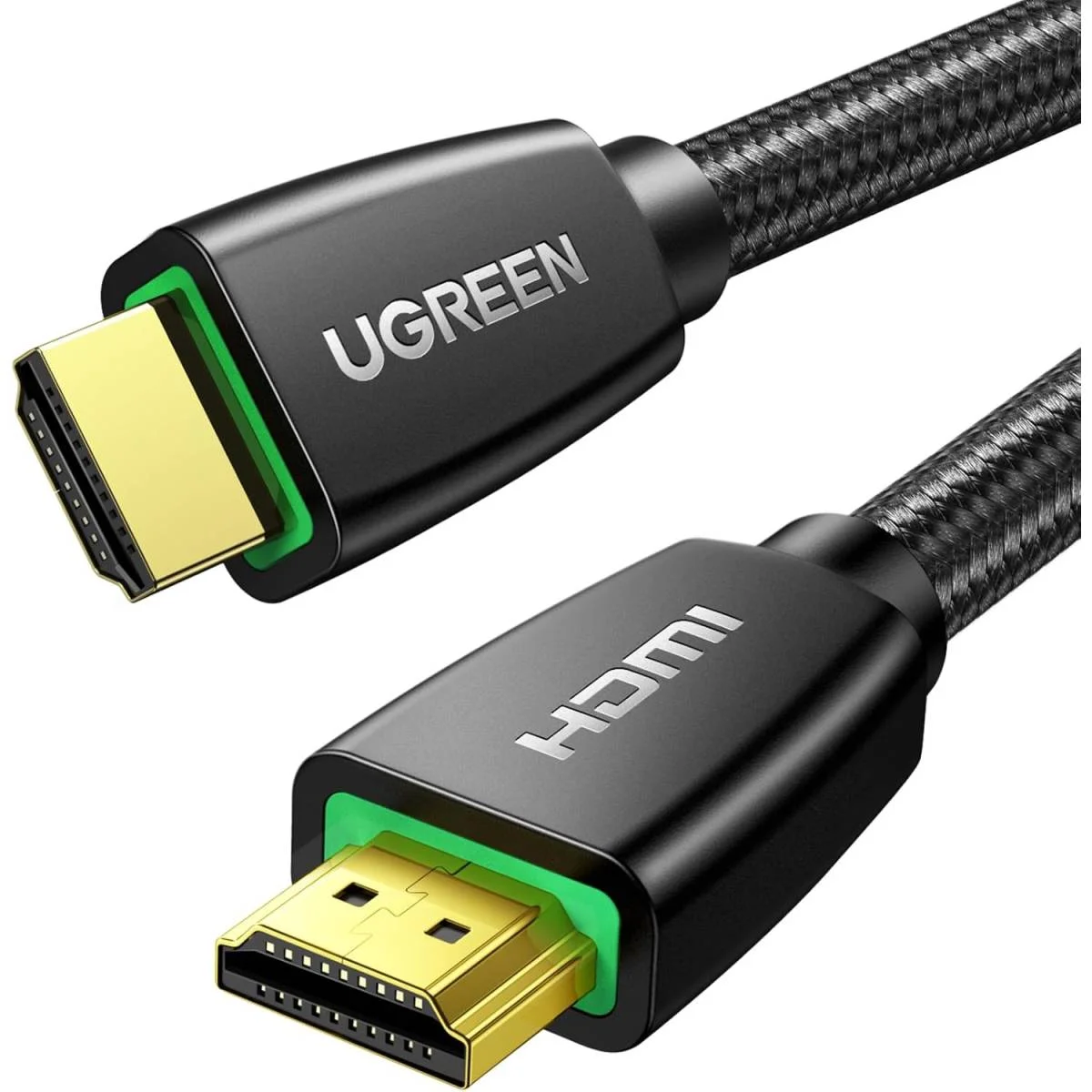 Ugreen 4K HDMI 2.0 Braided Cable, 18Gbps, 3m