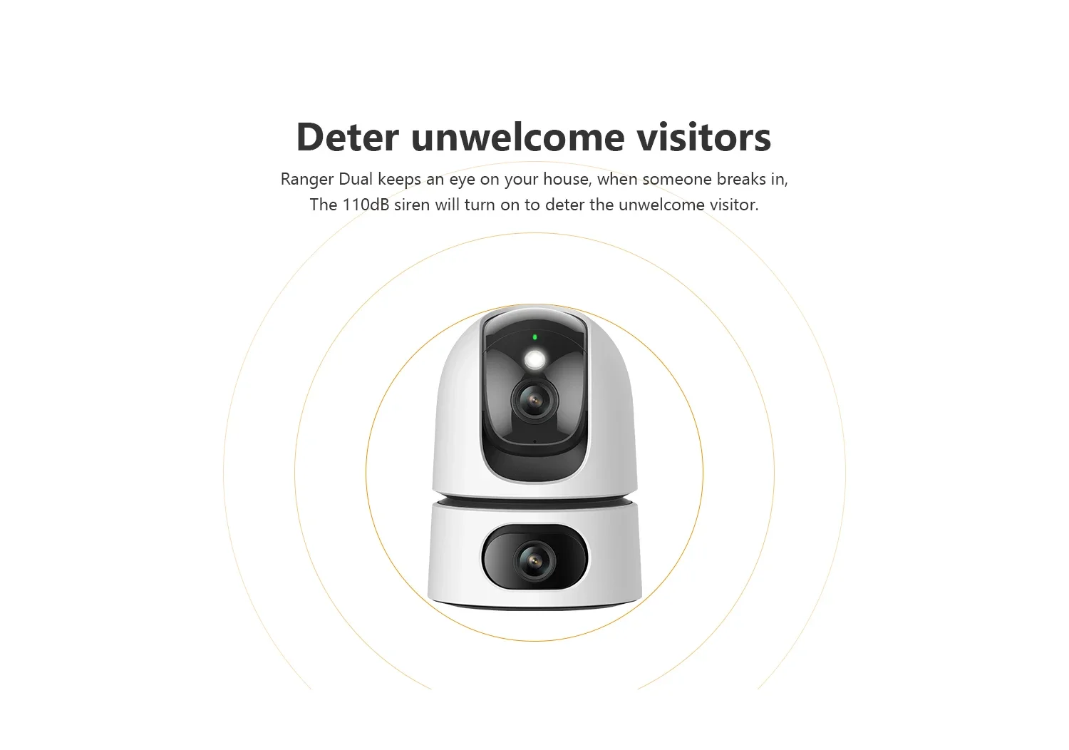 كاميرا مراقبة IMOU Ranger Dual 10MP WiFi 360 PT بعدستين مع اكتشاف الأشخاص والحيوانات الأليفة والرؤية الليلية والتحدث ثنائي الاتجاه - Image 14