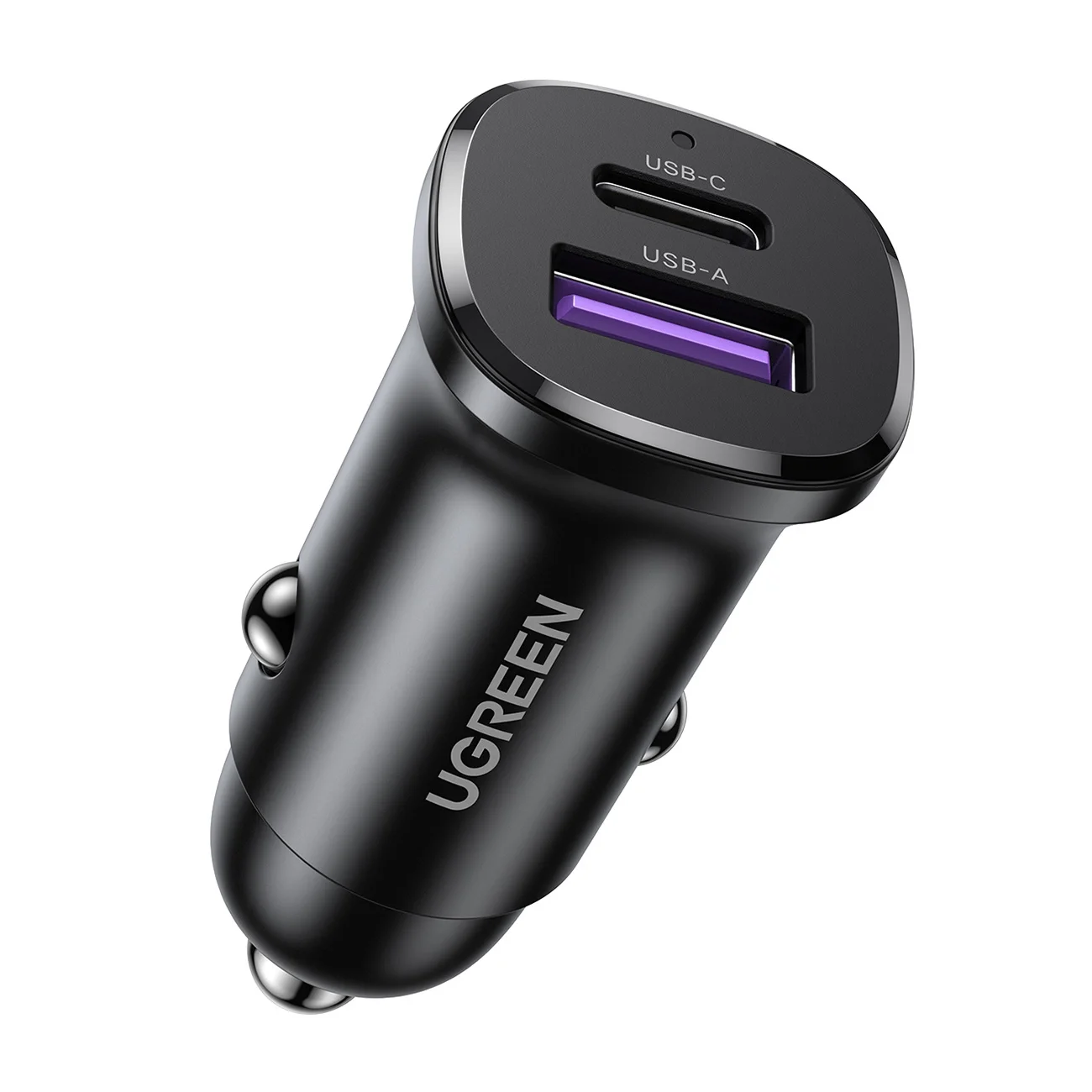 Ugreen 25845 Car Charger USB-C and USB-A 30W - Image 2