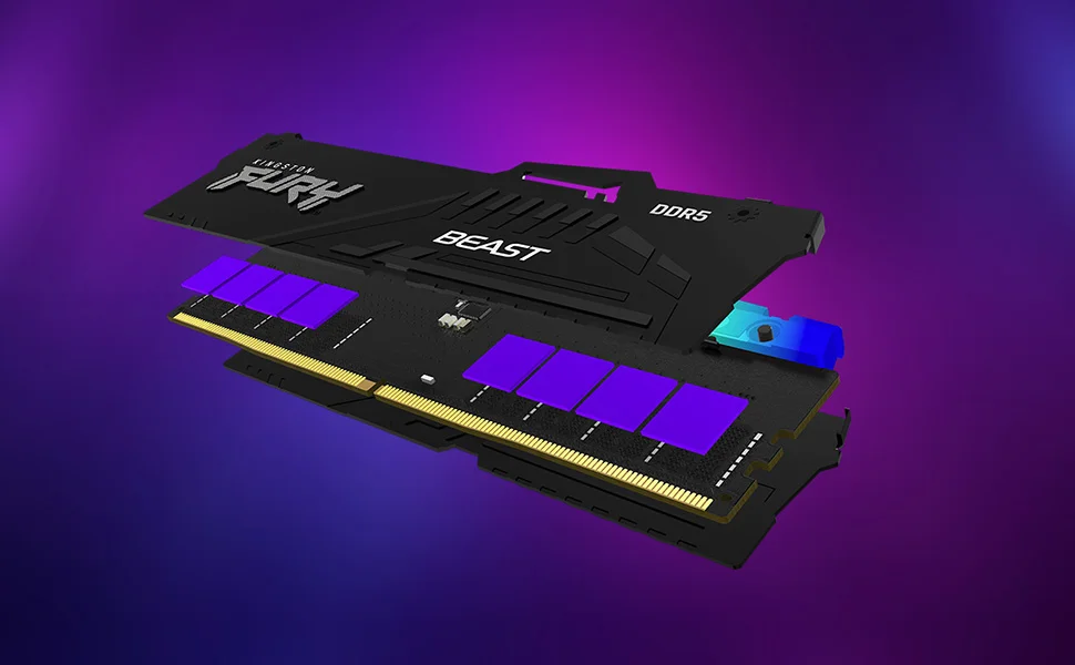 Kingston FURY Beast RGB 16GB 5600MHz DDR5 Desktop Memory - Image 7