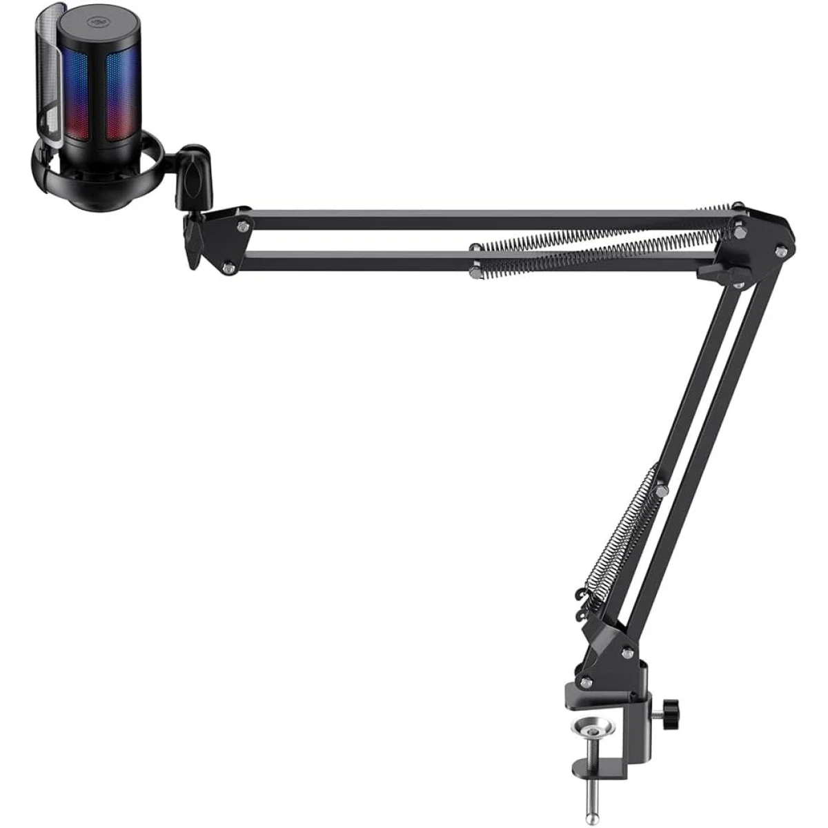 ميكروفون ألعاب HAVIT Gamenote GK50 PRO/BLK RGB - الإصدار الأسود