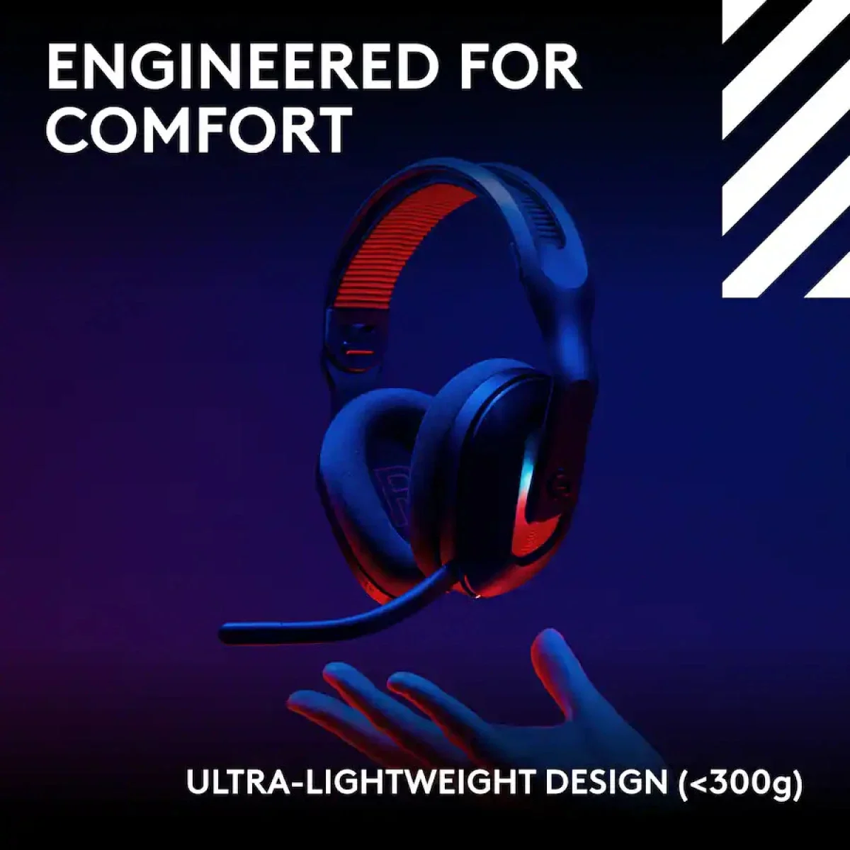 سماعة رأس ألعاب Logitech G Astro A20 X لاسلكية LIGHTSPEED - Image 3