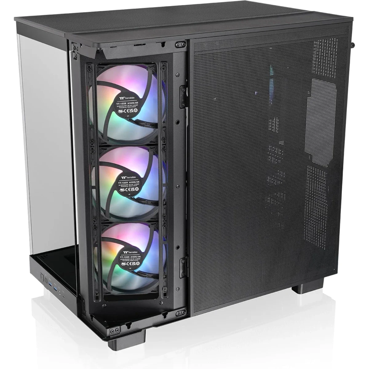 هيكل كمبيوتر Thermaltake View 380 XL TG ARGB ميد تاور أسود - Image 6