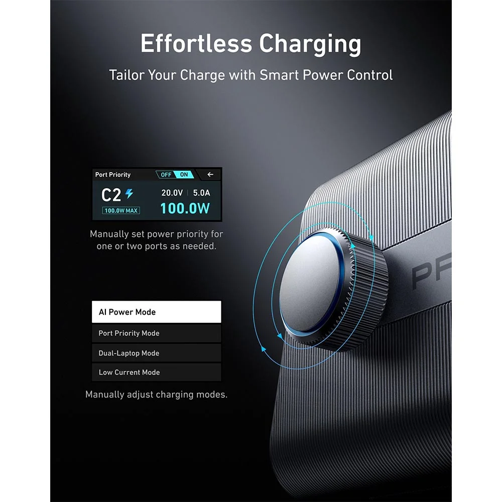 Anker Prime A2345341 250W 6-Port GaNPrime Smart Desktop Charger - Image 5