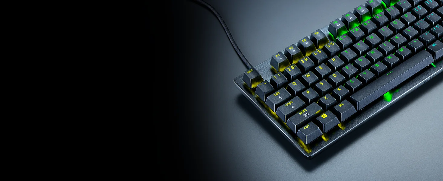 Razer Huntsman V3 TKL 8KHz Esports Gaming Keyboard with Gen-2 Analog Optical Switches - Black - Thumbnail 22