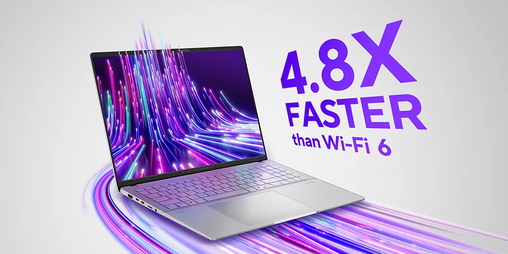 لابتوب Asus Vivobook S 15 K5507QA بشاشة 15.6 إنش 3K OLED 120Hz ومعالج Snapdragon X Plus وذاكرة 16GB وتخزين 1TB SSD - Cool Silver - Image 41