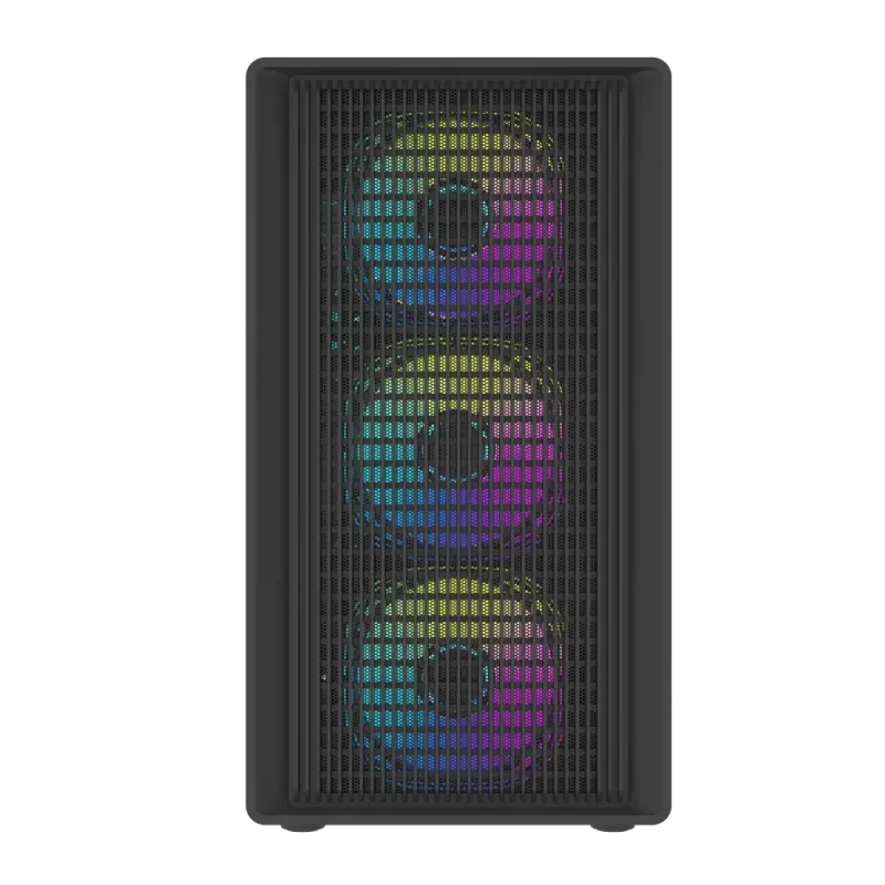 كيس كمبيوتر DarkFlash DB460M Micro-ATX أسود بدون مراوح - Thumbnail 3