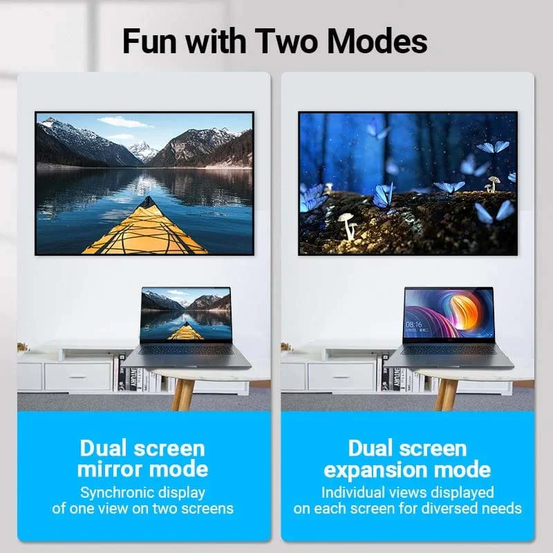محول Vention AIPB0 HDMI ذكر إلى أنثى عمودي مسطح بزاوية 90° - Image 6