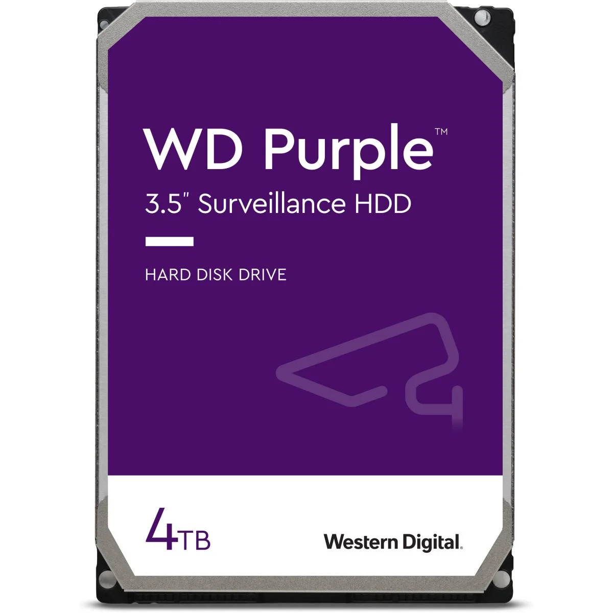هارد ديسك WD Purple داخلي 4TB، SATA 6Gb/s، كاش 64MB، 3.5 إنش