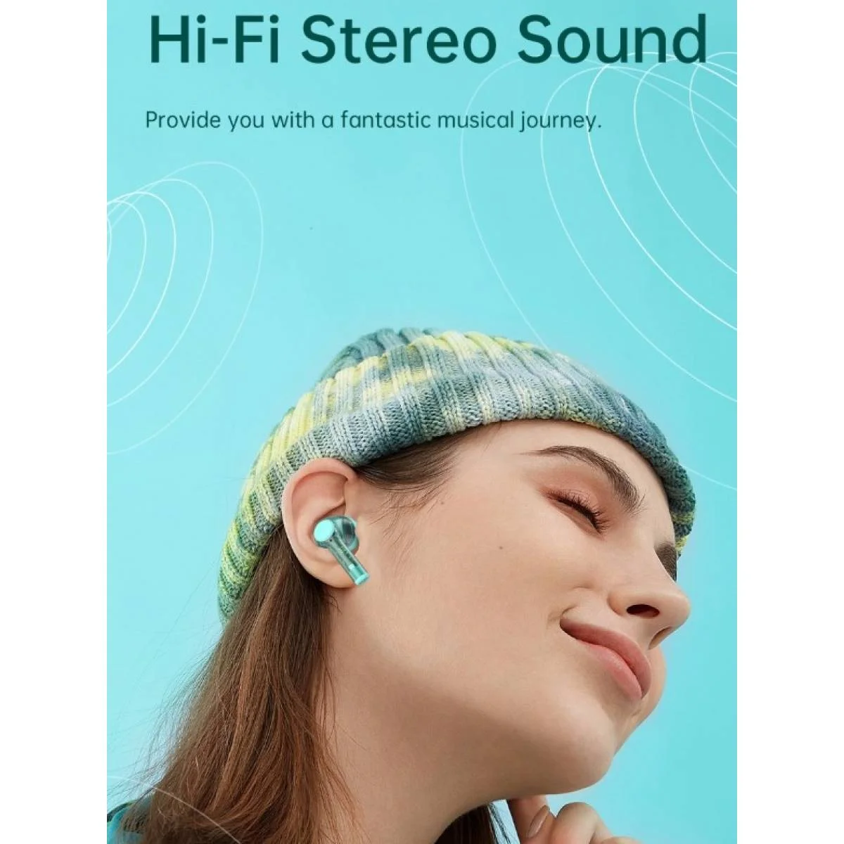 WIWU TWS-12 Wireless Bluetooth 5.3 Earbuds Red - Image 2