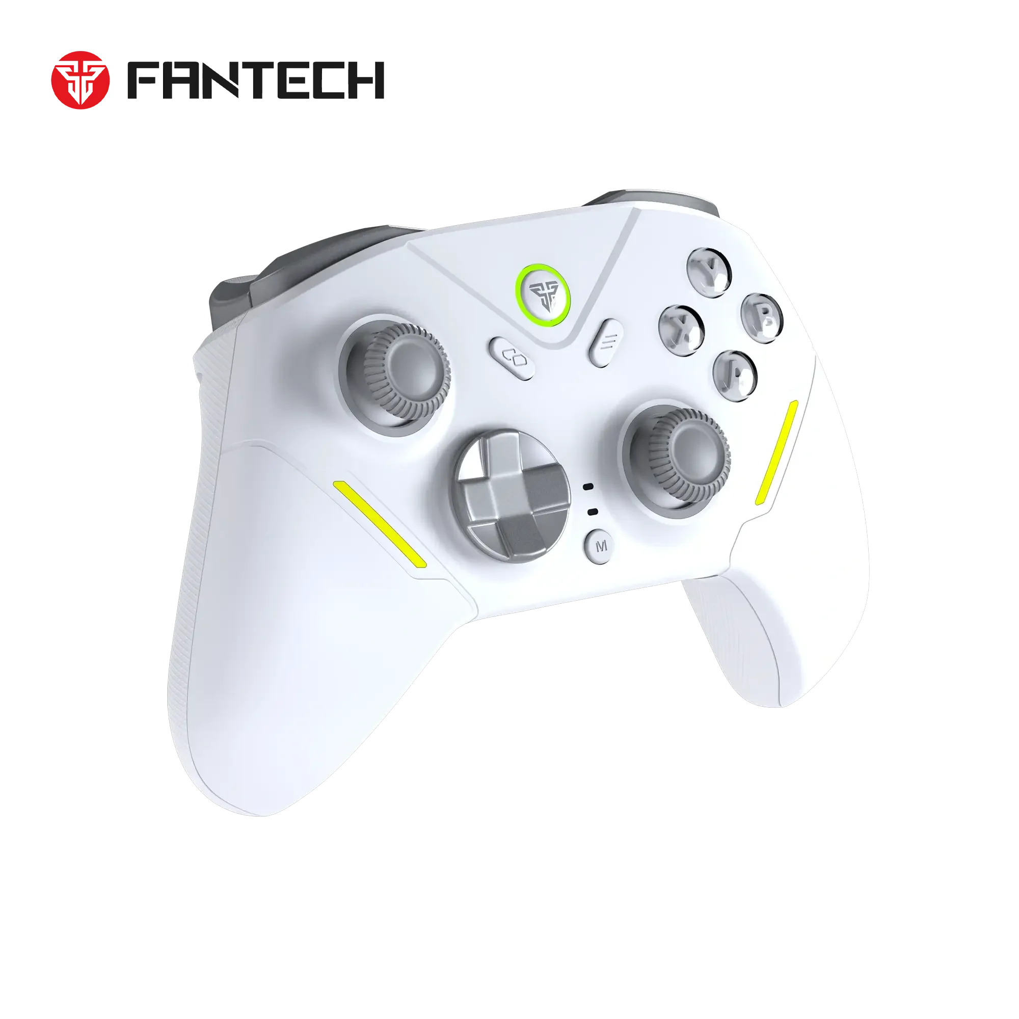 Fantech WGP18 ZENITH PRO Tri-Mode Hall-Effect RGB Mechanical Gamepad - White - Image 2
