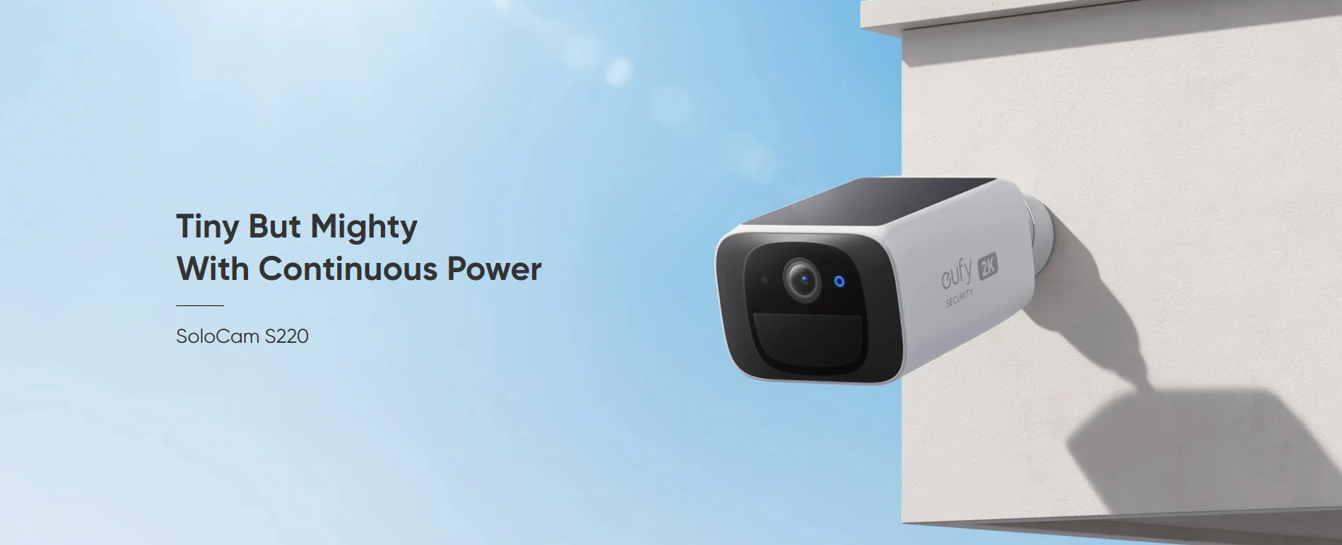 كاميرا مراقبة Anker eufy SoloCam S220 خارجية 2K بالطاقة الشمسية وWi-Fi T8134321 - Image 9