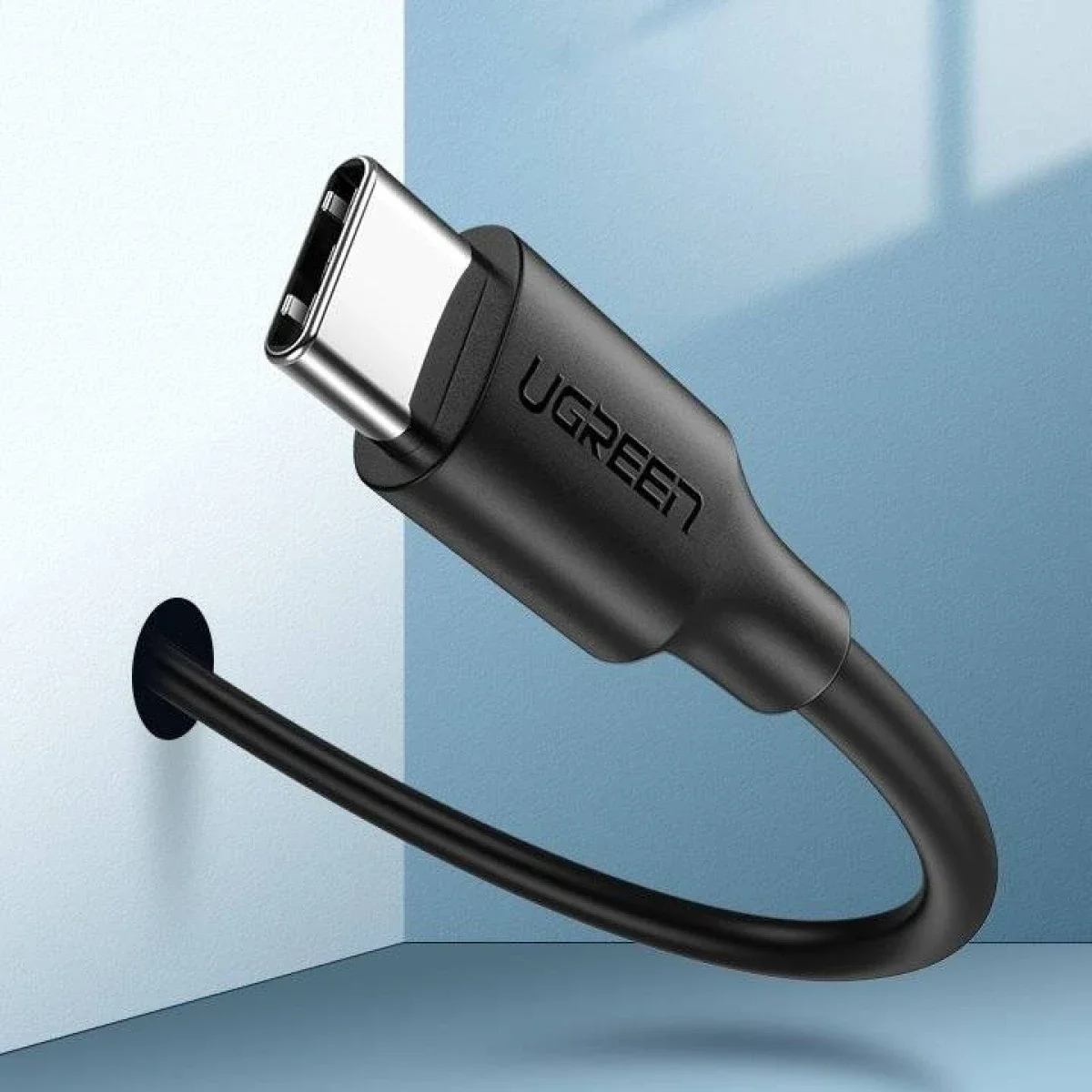 Ugreen US287 USB-A to USB-C Cable 3A 480Mbps 1.5m Black - Thumbnail 4