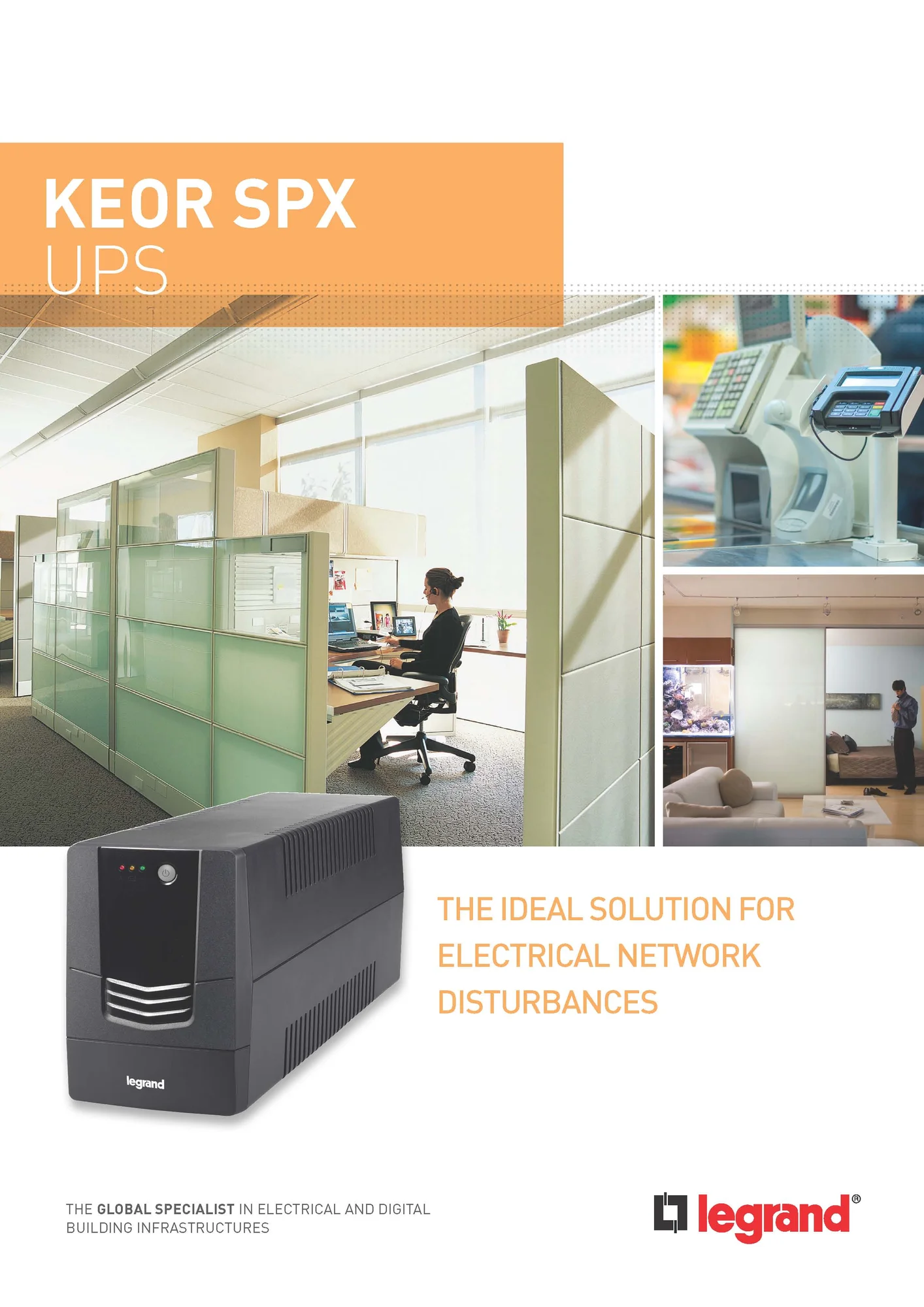 جهاز UPS Legrand Keor SPX بسعة 1500VA وقدرة 900W تفاعلي خطي - Thumbnail 3