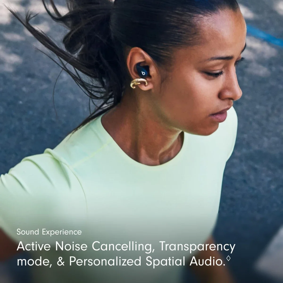 سماعات أذن رياضية Beats Powerbeats Fit لاسلكية بعزل الضوضاء - أسود داكن - Thumbnail 6