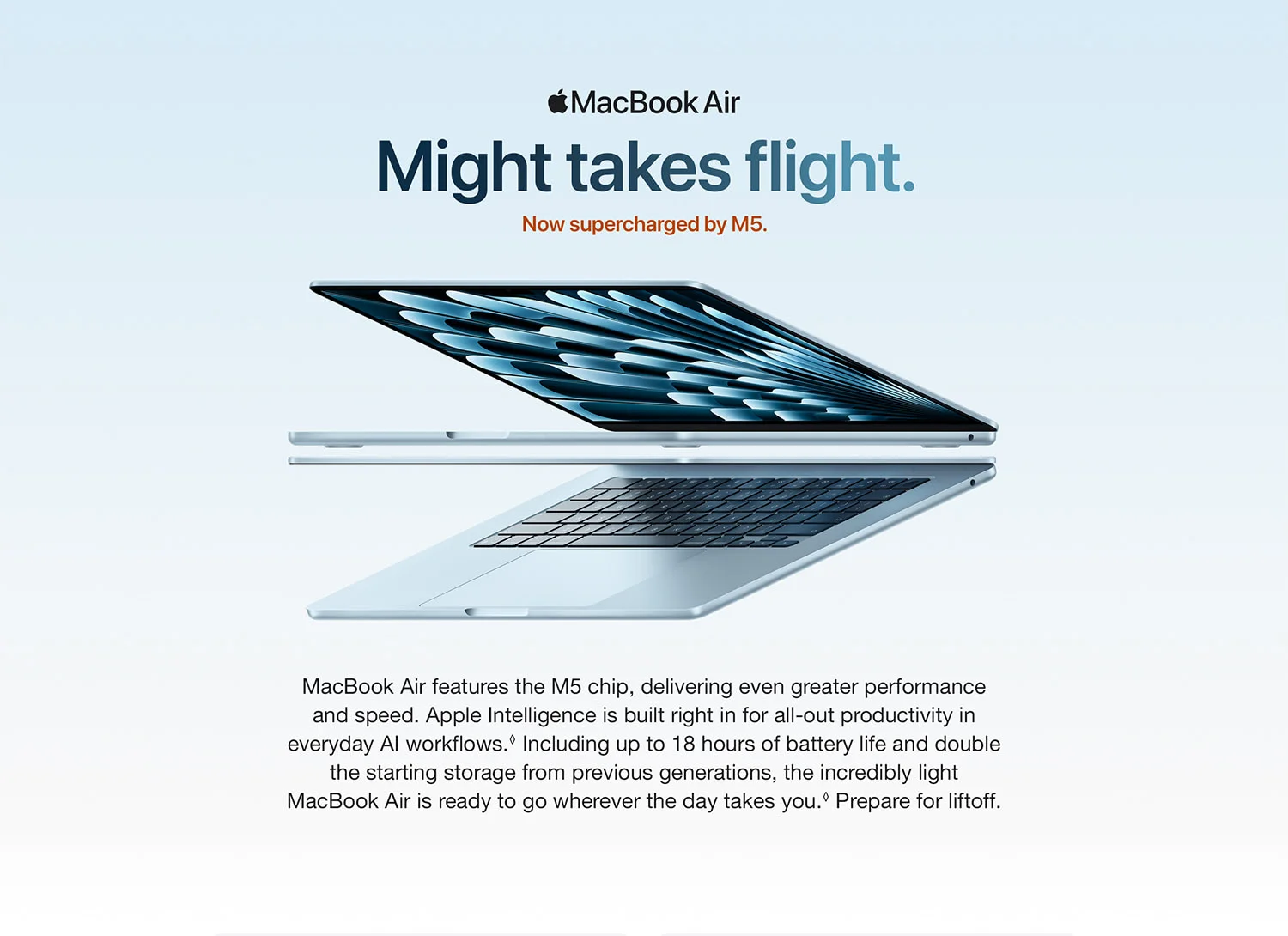 Apple MacBook Air 15 2026 15.3-inch M5 16GB RAM 1TB SSD Silver - Image 9