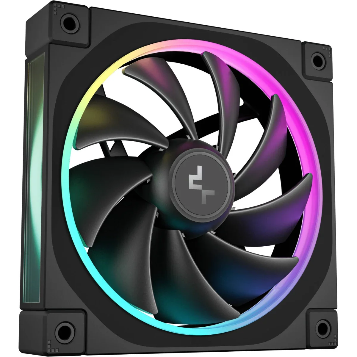 DeepCool FL12 120mm ARGB PWM Case Fans Pack of 3 Black - Thumbnail 5