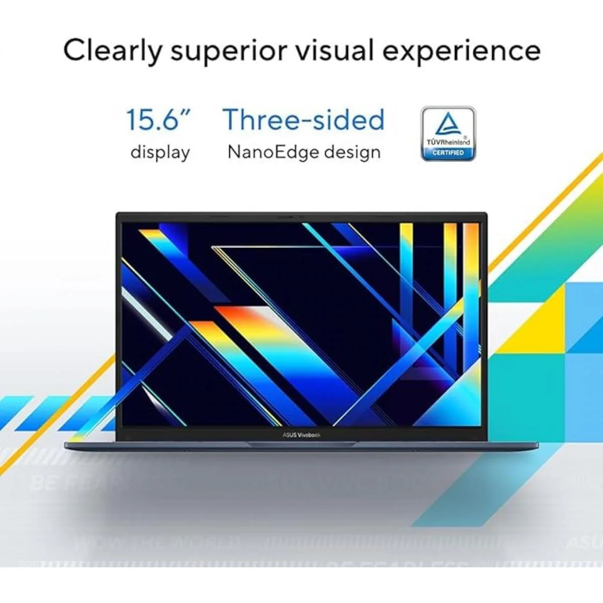 لابتوب Asus VivoBook 15 X1504ZA-NJ247 بشاشة 15.6 إنش FHD، Core i7-1355U، رام 8GB، SSD 512GB، فضي - Image 3