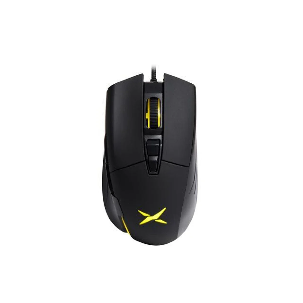 Delux M522 Wired Gaming Mouse, 6400 DPI, 7 Buttons, RGB
