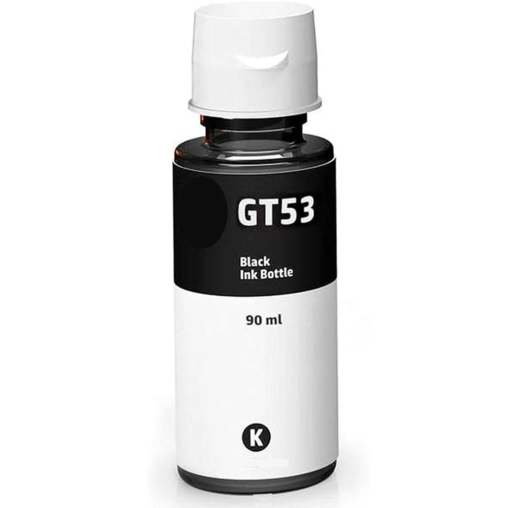 عبوة حبر Koanan GT53 أسود متوافق مع HP، سعة 90 مل