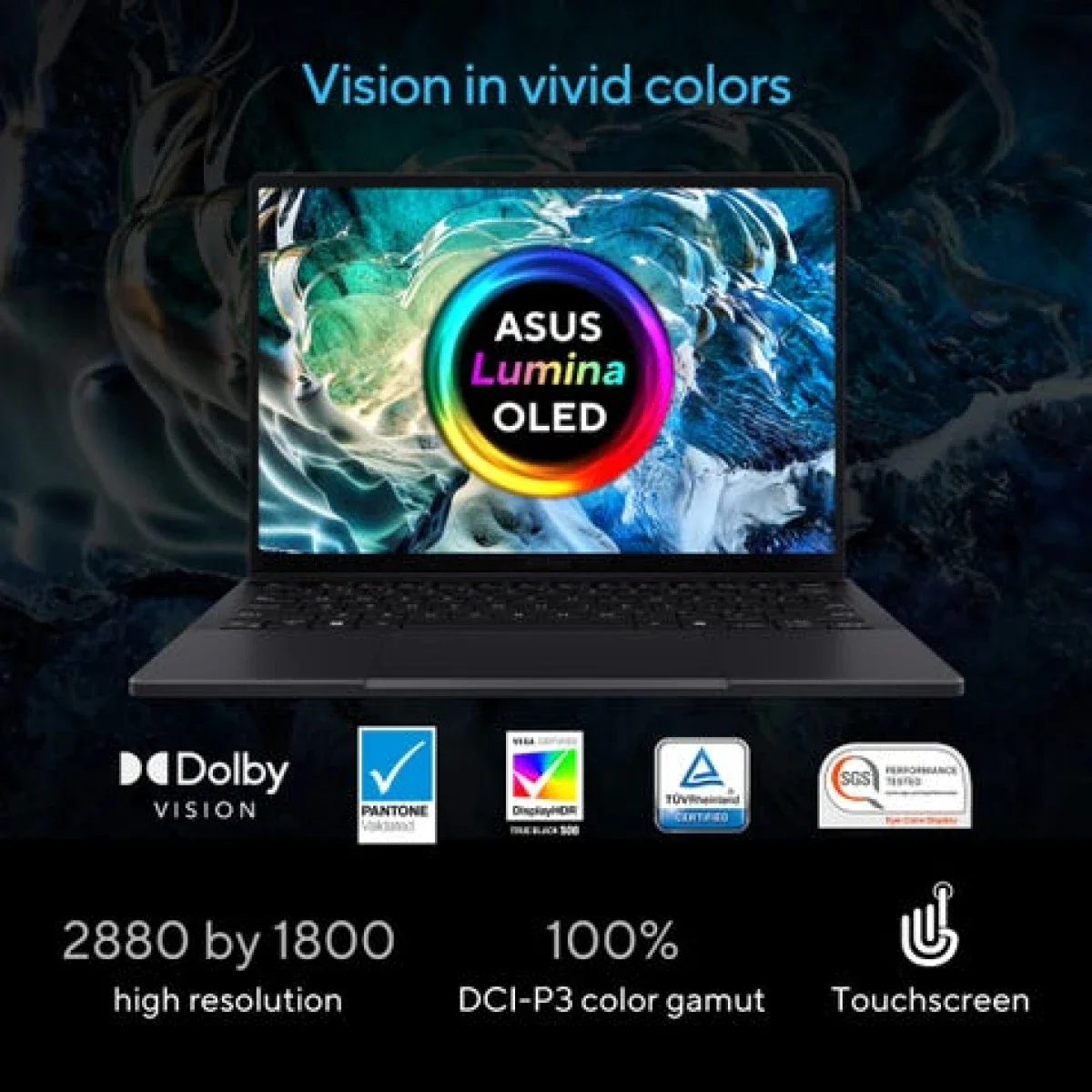Asus ProArt PX13 (2025) HN7306EA 13.3-Inch 3K OLED 60Hz Touch 2-in-1 Laptop, Ryzen AI MAX+ 395, 32GB RAM, 1TB SSD, Nano Black - Thumbnail 6
