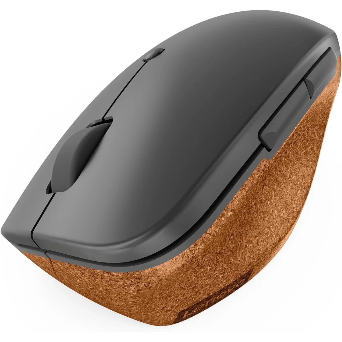 ماوس عمودي لاسلكي Lenovo Go بأزرار قابلة للبرمجة - رمادي Storm - Thumbnail 5