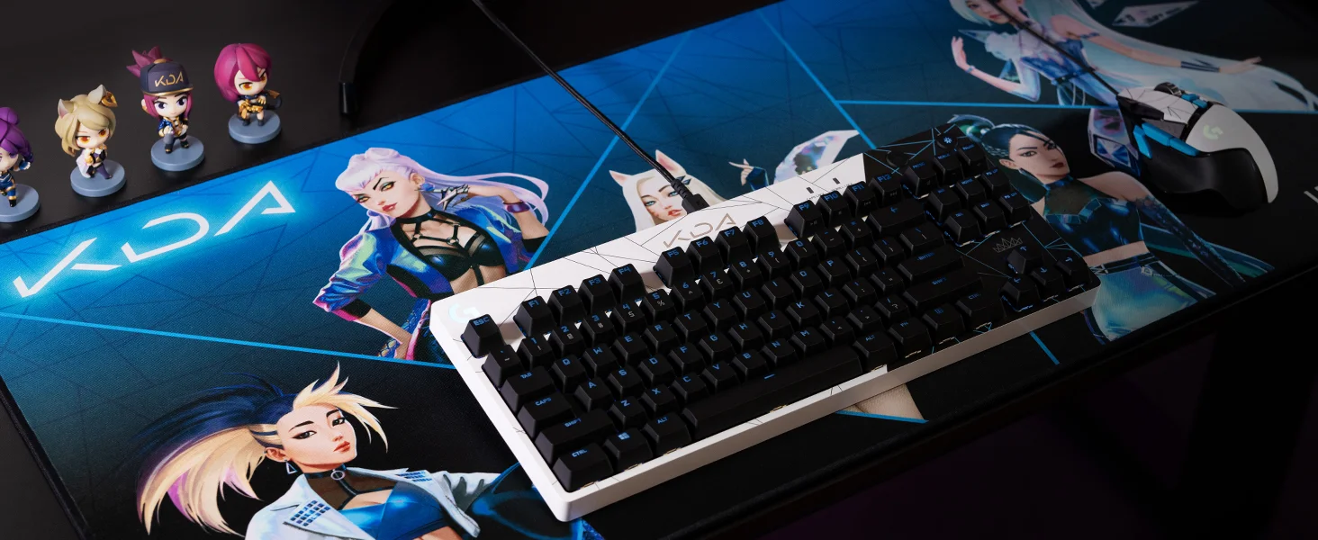 Logitech G840 XL K/DA Edition Gaming Mouse Pad 900 x 400 mm - Image 9