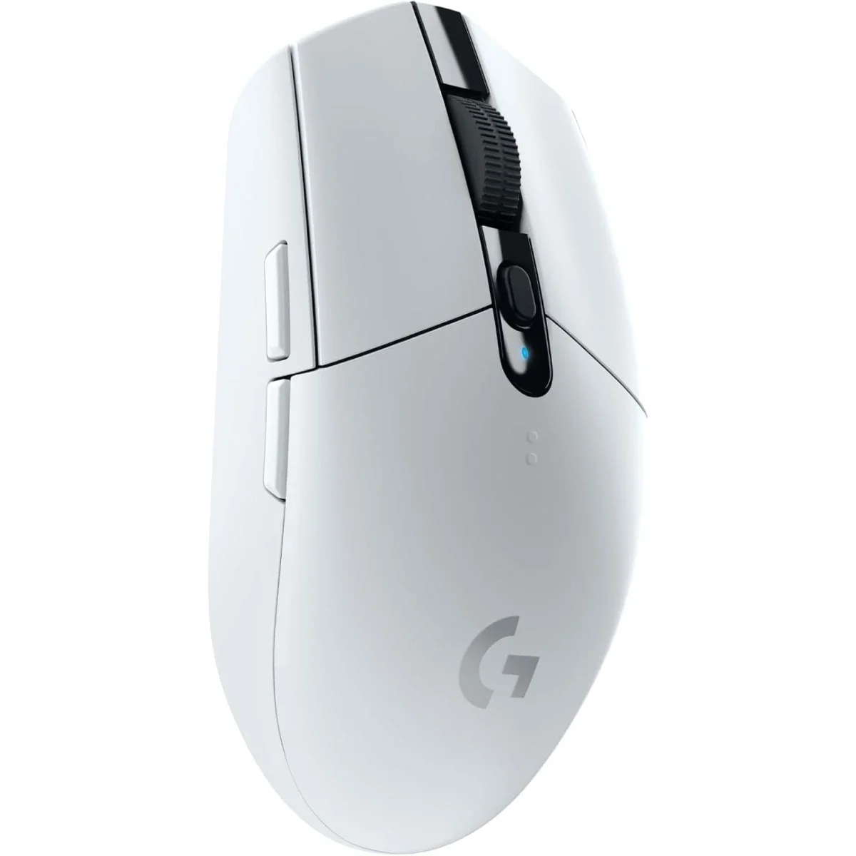 ماوس ألعاب لاسلكي Logitech G305 LIGHTSPEED بدقة 12000 DPI - أبيض - Thumbnail 2