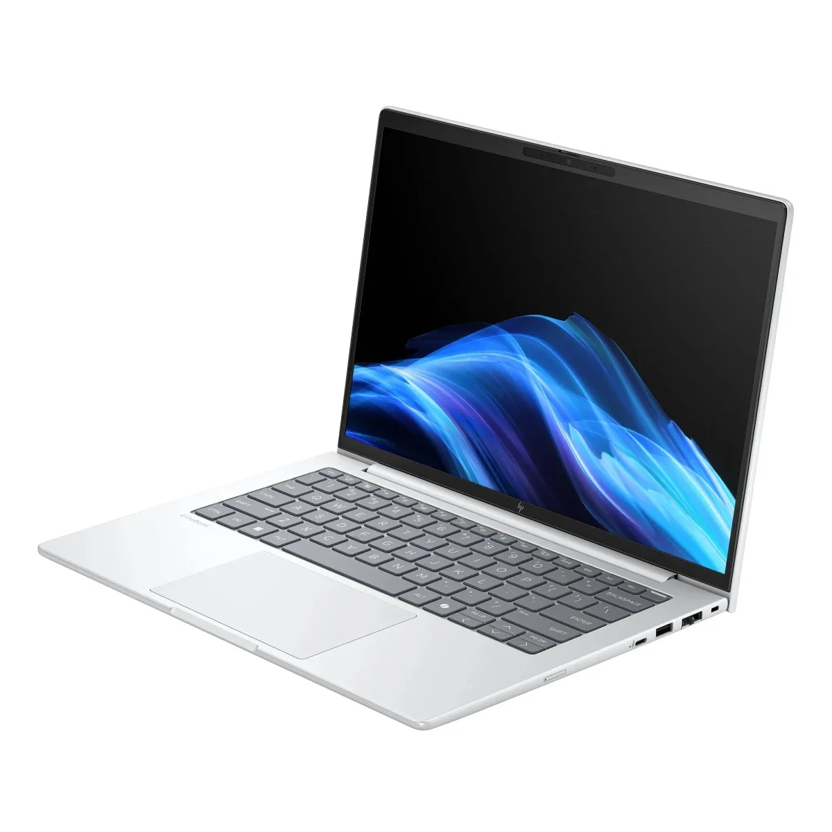 HP EliteBook 8 G1i 14 Intel Core Ultra 7 255U Laptop 16GB RAM 512GB SSD Silver - Thumbnail 3