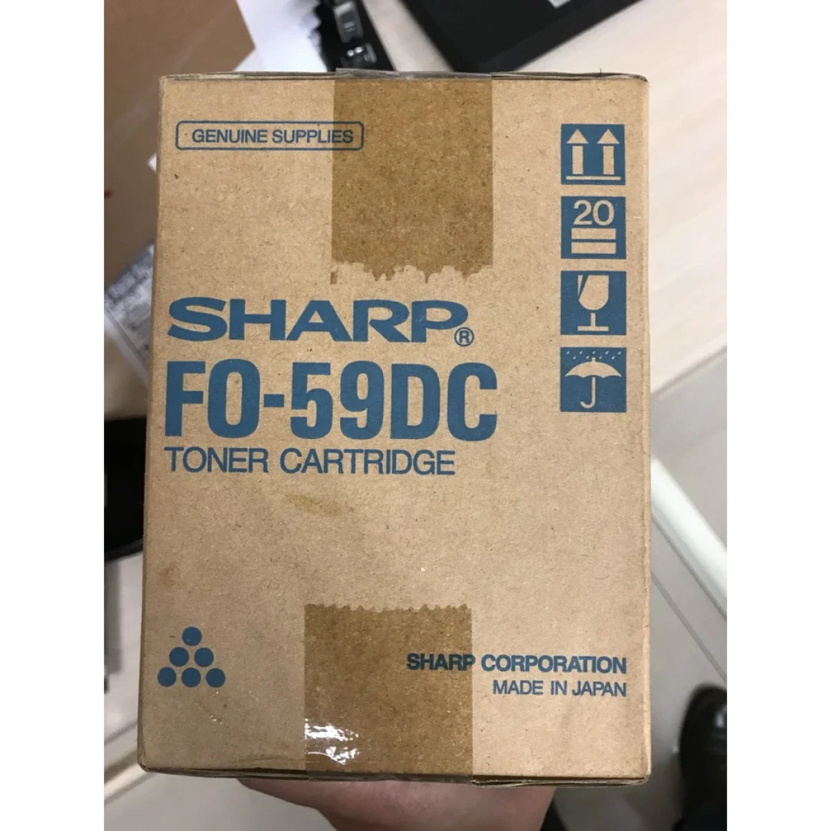 خرطوشة تونر Sharp FO-5900 أصلية باللون الأسود
