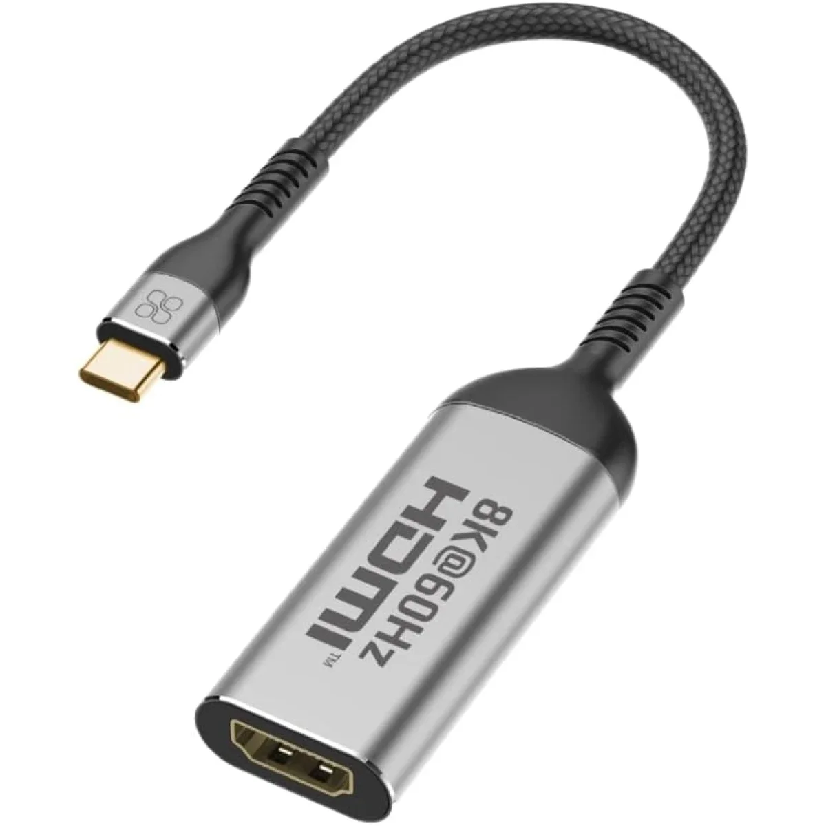 Promate MediaLink-8K USB-C to HDMI Adapter with 8K HDMI 48Gbps Transmission