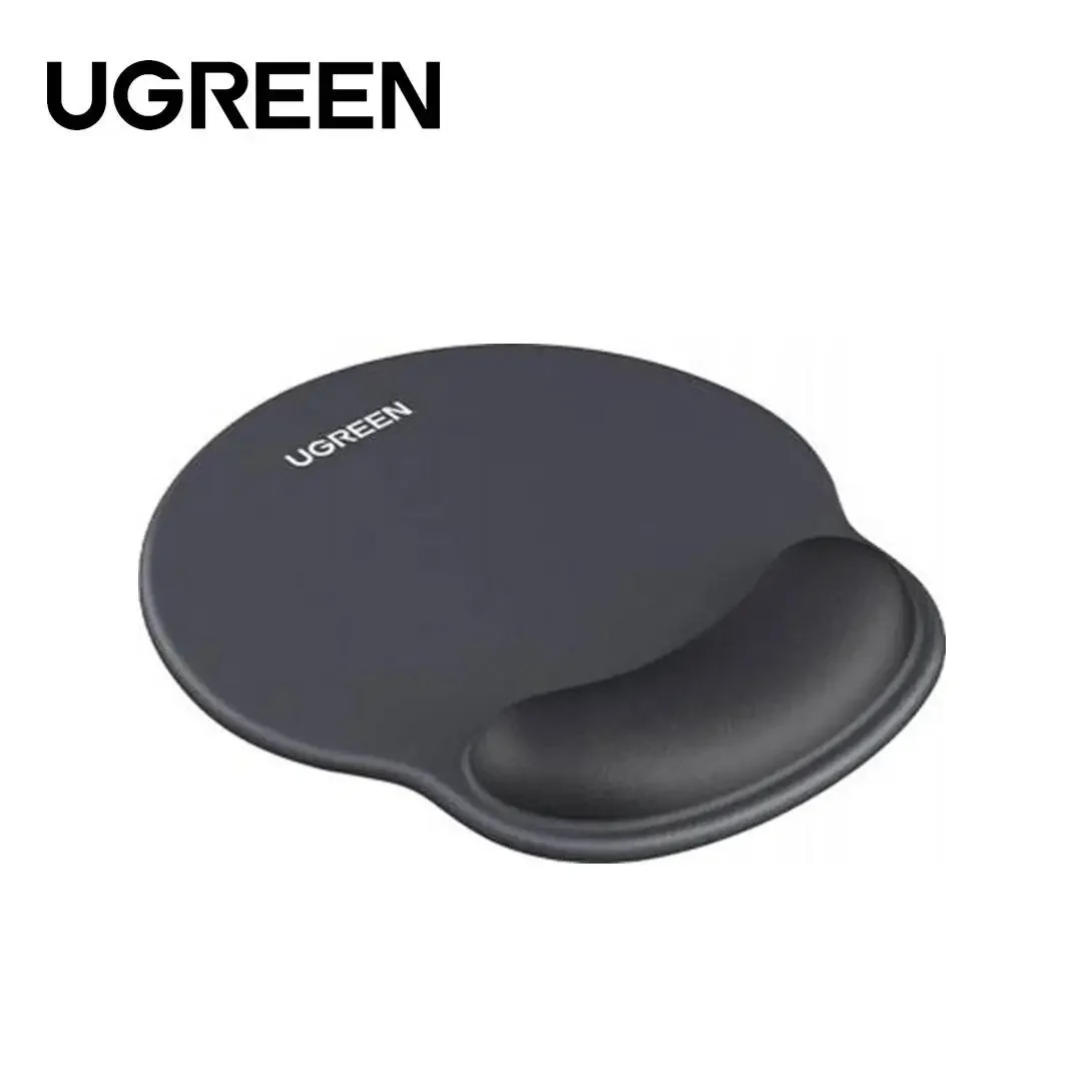 ماوس باد مريح Ugreen 25245 مع مسند معصم من الميموري فوم غير قابل للانزلاق أسود - Image 2