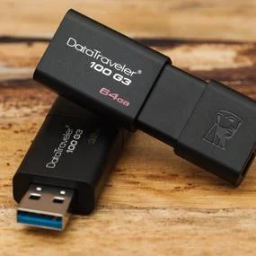 فلاش USB Kingston DataTraveler DT100 G3 بسعة 128GB وUSB 3.0 - Thumbnail 2