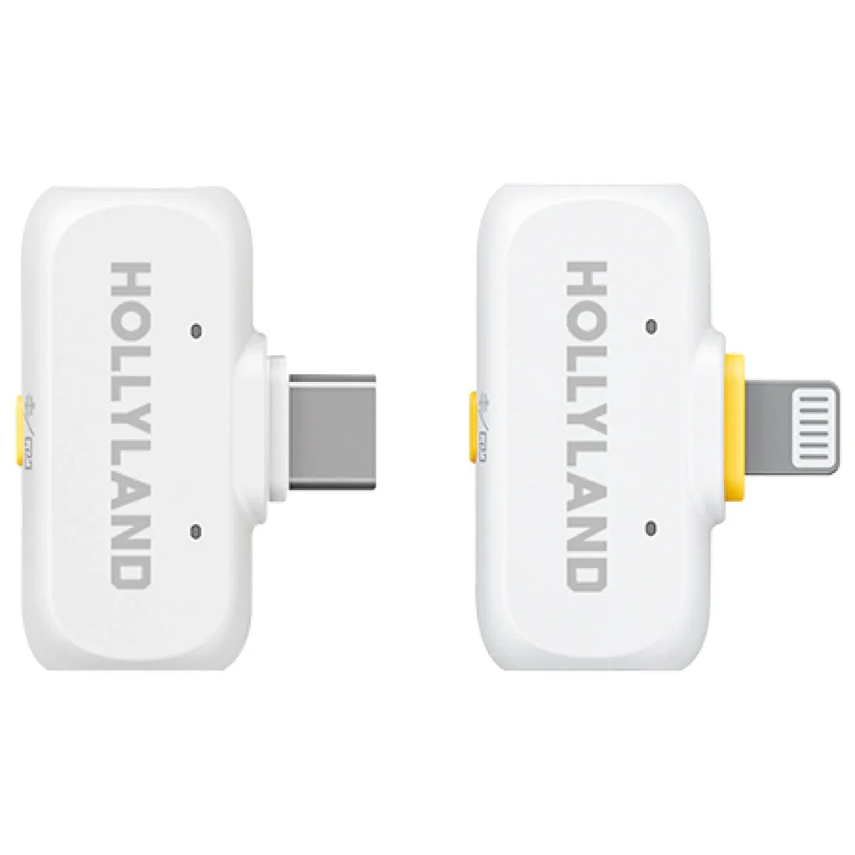 Hollyland LARK A1 Combo Wireless Lavalier Microphone for iPhone and Android, White - Thumbnail 5