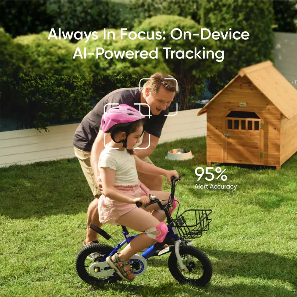 كاميرا مراقبة Anker eufy SoloCam S340 خارجية لاسلكية بعدستين ولوح شمسي - Image 5