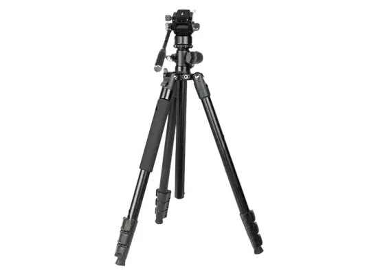 Jmary KS355+HG60 2-in-1 Camera Tripod & Monopod with 360° Ball Head - Black - Image 8