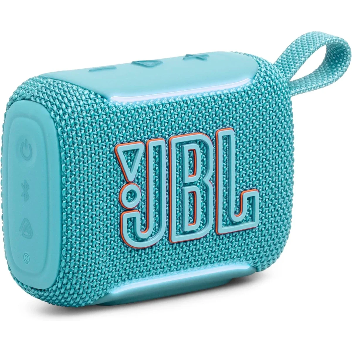 سماعة JBL Go 5 محمولة فائقة مقاومة للماء مع إضاءة محيطية - أزرق
