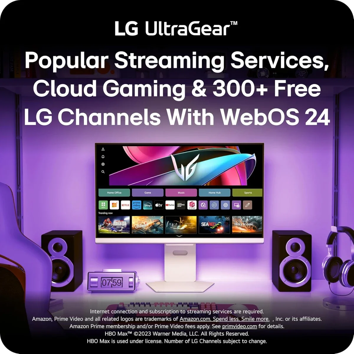LG 32G810SA UltraGear 32-inch 4K IPS Gaming Monitor, 144Hz, 1ms, White - Image 5