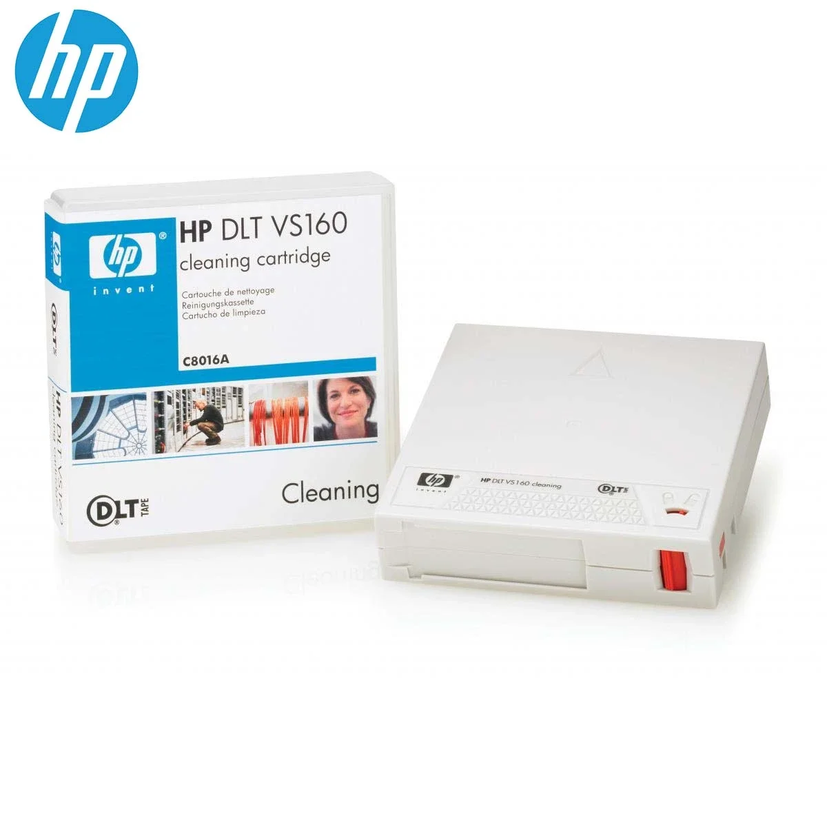 خرطوشة تنظيف HP C8016A DLT VS1 بسعة 160GB